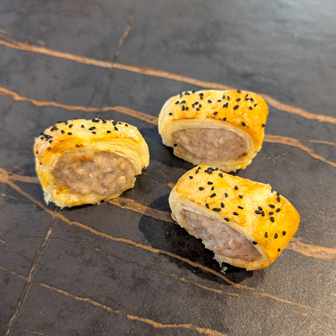 Classic Homemade Pork Sausage Rolls